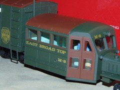 PRECISION CRAFT ON30 430 EAST BROAD TOP GALLOPING GOOSE WITH DCC + SOUND