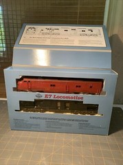 Proto 2000 HO E7 Locomotive GM&O A Unit, 101 Custom Painted And Weathered