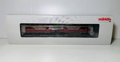 Marklin HO 37705 Diesel Powered Rail Car With Trailer Car VT75 + VB140 NIB
