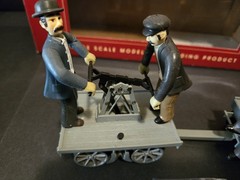 Bachmann Big Haulers 96201 G Motorized Handcar with Trailer