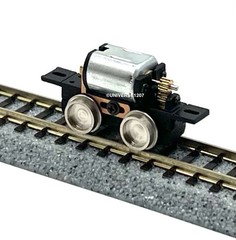 N/HOn30/HOe/009 Gauge 2-Axle Locomotives Power Drive Chassis 12mm/7mm H0e Engine