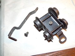 Lionel Original Vintage Part for Postwar 2029 rear truck with draw bar