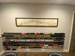 MrTrain O Scale/Gauge Model Train Shelf | 1 SHELF | 48 Inch | Includes Hardware