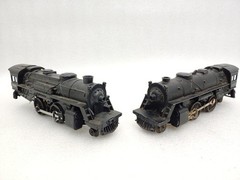2 Lionel Trains Non-Running Steam Locomotive Engines 1110 & 8040 O Gauge