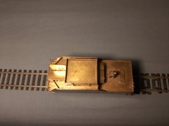 HO Brass United Models PFM Baldwin Coal to Oil Tender 29′ 8000 gallon Atlas
