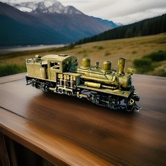 HO UNITED 2-TRUCK SHAY CLASS B GEARED LOGGING LOCOMOTIVE BRASS VINTAGE PFM???