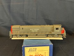 HO Scale Brass Alco Models Southern Pacific DL-600B High Hood PAINTED