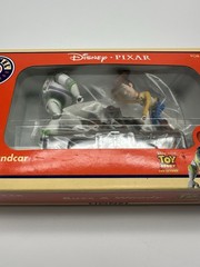 LIONEL 6-18475 O GAUGE DISNEY PIXAR TOY STORY HANDCAR WOODY BUZZ NEW IN BOX