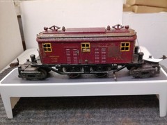 AMERICAN FLYER PREWAR O GAUGEMARRON 3020 4-4-4 ELECTRIC LOCOMOTIVE RUNS GOOD