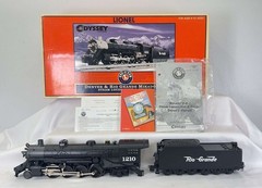 Lionel O Gauge 6-18080 D&RGW 2-8-2 Mikado #1210 LN Box 1:48 Scale Black