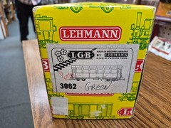 LGB 3062 OBB AUSTRIAN PASSENGER CAR EARLY BOX PRE OWNED G SCALE 1:22.5