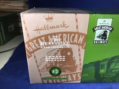 B-18 GREAT AMERICAN RAILWAYS BY HALLMARK – 726 BERKSHIRE STEAM LOCOMOTIVE – NIB