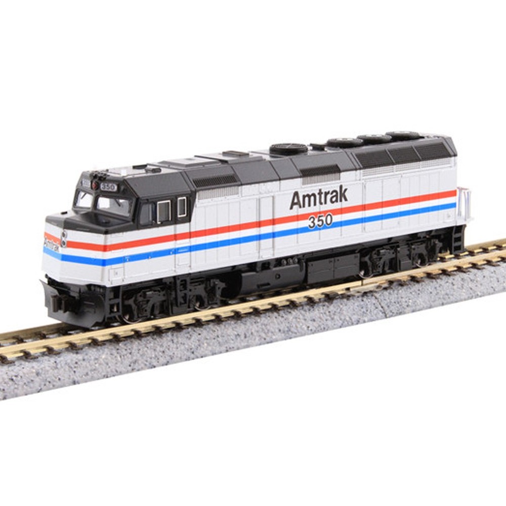 Kato 176-6108 EMD F40PH Amtrak (AMTK) Phase III #350 Locomotive N Scale