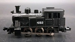N Gauge Life-Like 7521 0-6-0 Switcher Locomotive #492