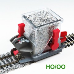 BS-HO-02 HO Scale Advanced Ballast Spreader Car