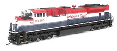 Broadway N-Scale 9971 EMD SD70ACe – Standard DC – Florida East Coast #107