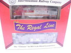 INT MTN -EMD F 7A & F 7B POWERED UNITS – WARBONNET CHECKED &RUNS DCC PLUG HO 326