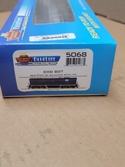 Vintage Broadway Limited Blue Line- EMD SD7 B&O #763 Diesel Locomotive – Running
