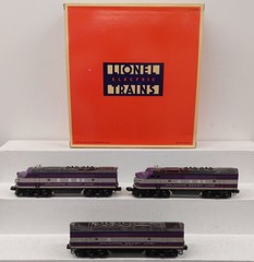 Lionel 6-11903 O Gauge Atlantic Coast Line F3 ABA Diesel Set w/TMCC & RS EX/Box