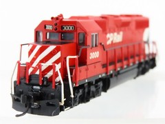 N Scale Atlas 555501 CP Rail Canadian Pacific EMD GP38 Diesel #3000 w/ DCC