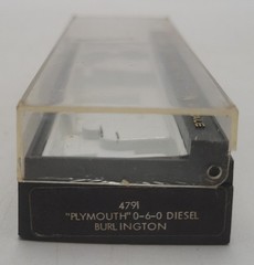 Bachmann 4791 N Burlington Plymouth 0-6-0 Diesel Locomotive EX/Box