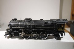 Lionel O27 Scale 2-6-2 Steam Engine 8626 Black, Track Tested, Runs Well