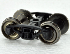 Bowser HO Scale ~ 70 Ton AAR Bettendorf Trucks ~ Metal Wheels ~ 1 Pair ~ 40192