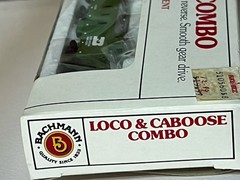NOS Bachman N Scale BURLINGTON NORTHERN BN 9749 F9 LOCO w/ CABOOSE & TRACK