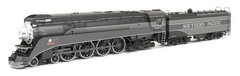 Broadway HO 9845 Class GS-4 4-8-4 – Standard DC – Stealth Southern Pacific #4437
