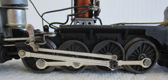 LIONEL POST WAR “O” 736 BERKSHIRE RUNNING CHASSIS, 1957 ORIGINAL-RUNS-GORGEOUS!