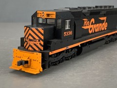 HO Kato EMD SD45 Diesel Locomotive Rio Grande #5336 w/DCC-NonSnd HO8238