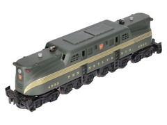 Williams O GG-24 PRR Brunswick Green Five Stripe Electric Locomotive #4935 EX