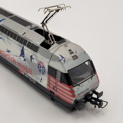 NEW IN BOX Roco HO 43754 Electric Locomotive SBB 460 022-7 100 ANS TCS DCC READY
