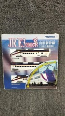 TOMIX N Scale Shinkansen E3 Series Bullet Train Car Purple White Used Japan