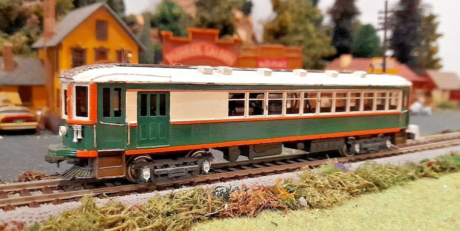 * HO * Suydam Brass * CNS&M Interurban Powered Combination Coach * Japan *