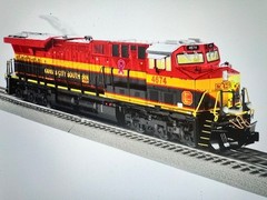 LIONEL KANSAS CITY SOUTHERN ES44AC #4674 (NON-POWERED) 2333489 NEW
