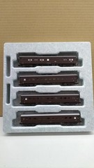 KATO 10-034 Old Type Passenger Car 4-Car Set Brown