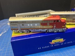 HO Athearn Genesis Santa Fe F7 AB Set G1500BA 37C & G1500BB 37B BOXED DC PHASE 1
