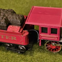 Vintage Bachmann 0670 Jupiter Locomotive Train & Tinder ADULT OWNED No Box