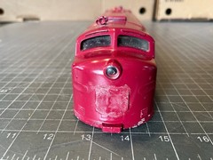 MTH Weaver Williams Train F3 Diesel Locomotive CUSTOMIZED SHELL PART LOT O
