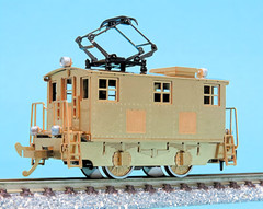 N Scale Aru-Model EB14 Freelance Boxcab Electric Locomotive Kit GE-Style Engine