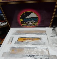 MTH MT-2124LP UNION PACIFIC GAS TURBINE DIESEL ENGINE SET LOOKS NIB O GAUGE LQQK