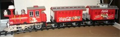 K-LINE (GOLDLOK) – COCA-COLA SANTA TRAIN – O-27 REMOTE CONTROL TRAIN