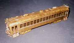 HO Brass Suydam Pacific Electric #1100 Interurban Coach Tested & Runs