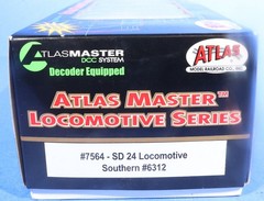 Atlas Master HO Scale Southern RR SD-24 Diesel Engine 7564 – Dual DCC / DC