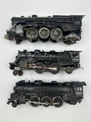 Vintage Lionel O Gauge Steam Locomotive Lot of 3 Parts Repair Restore Untested