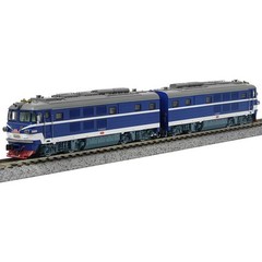 Charming China Railway BJ Locomotive Double Heading Train Model-N scale Collect