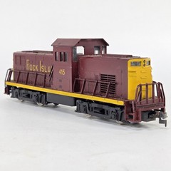HO Scale Mehano Rock Island #415 Center Cab Switcher