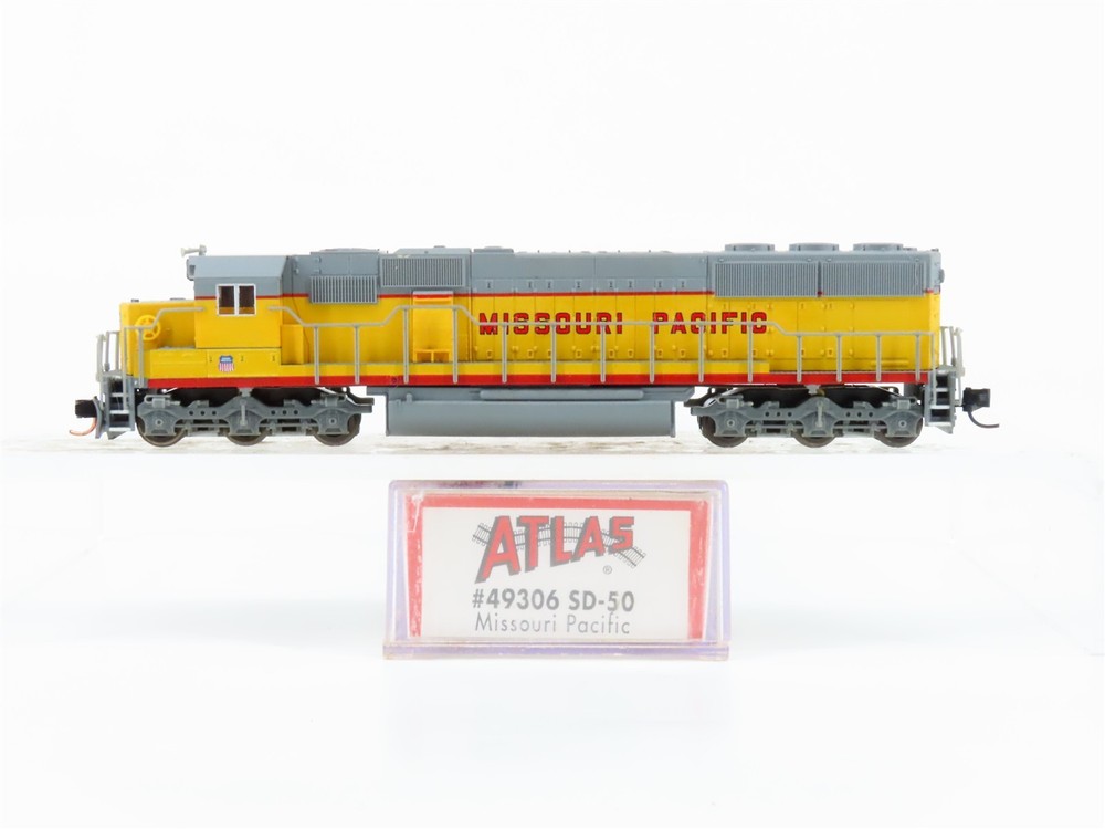 N Scale Atlas 49306 MP Missouri Pacific “UP Paint” EMD SD50 Diesel No# w/ DCC