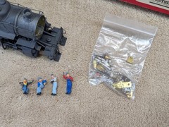 Westside Models B&O Baltimore & Ohio Q-4b 2-8-2 w/ Aux Tender READ DESCRIPTION